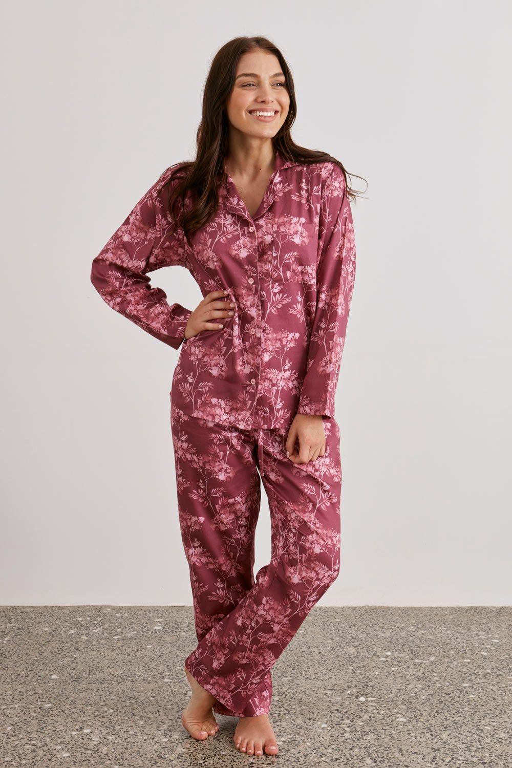Cleo Long Nightie  Baksana Women's Nightwear