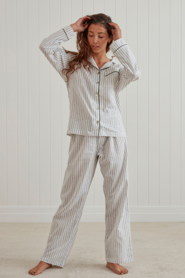 Blair Linen Nightie  Baksana Womens Sleepwear