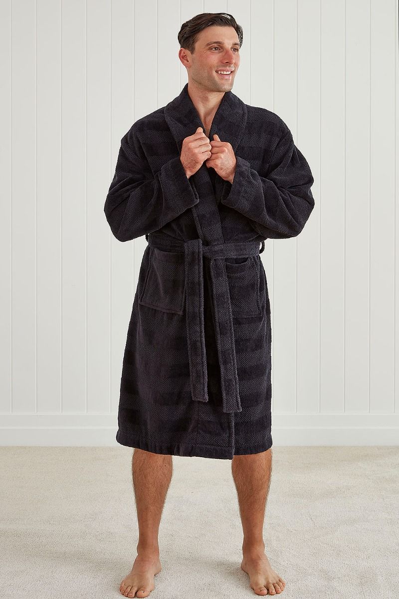 Aiden Robe | Baksana Men's Sleepwear